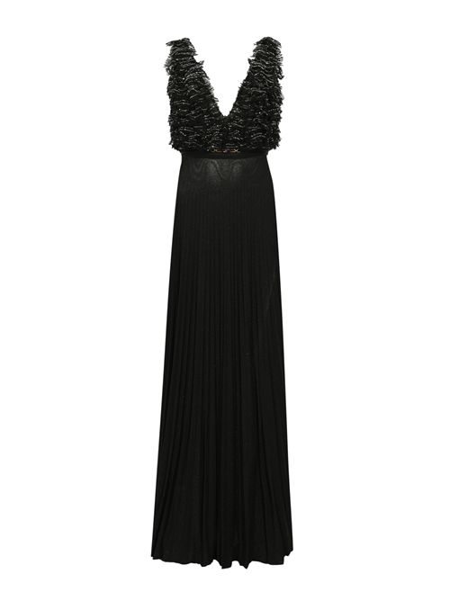 Abito Red Carpet in tulle e jersey con cristalli Elisabetta Franchi | ABR1957E2110